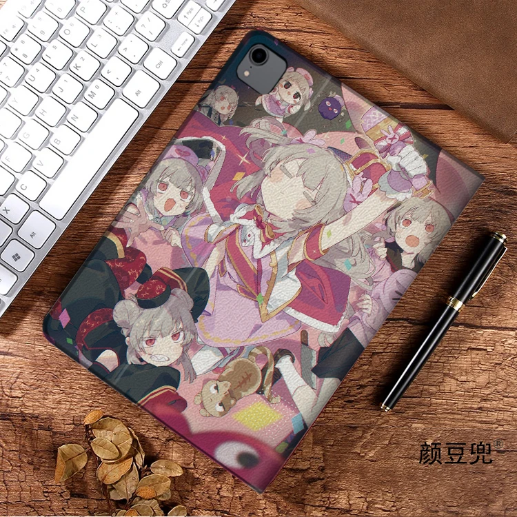 Natori Sana Anime Youtuber لأجهزة iPad Air 3 4 5 10.9 Mini 4 5 6 For Pro 12.9 11 9.7 غلاف حماية فاخر من السيليكون لأجهزة iPad 10th