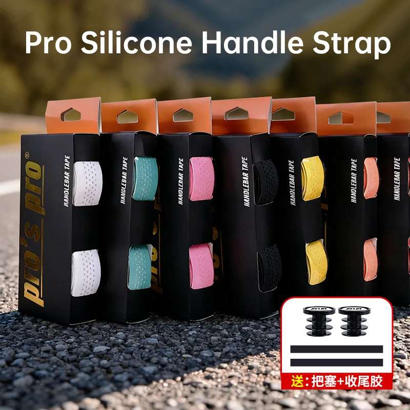 Fahrrad-Lenkerband für Rennrad und Gravelbike, Stoßdämpfendes Rutschfestes Lenkerband, Fahrrad-Lenkergriffband