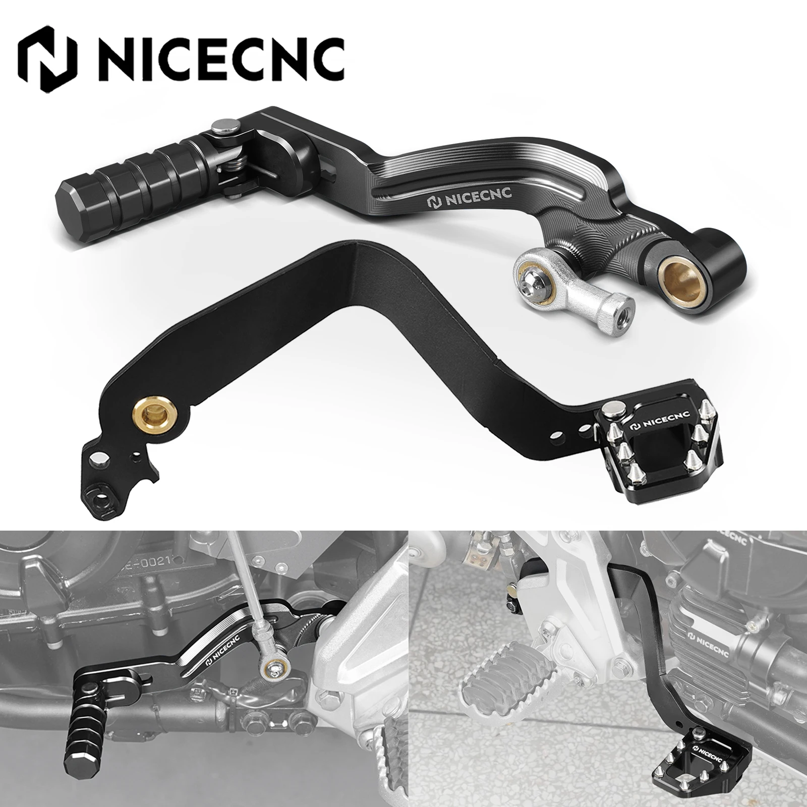 

For Yamaha Tenere 700 XTZ 700 2019-2024 Rear Brake Lever Gear Shift Lever TENERE700 Rally Edition 2020-2024 T700 Tenere700 XTZ