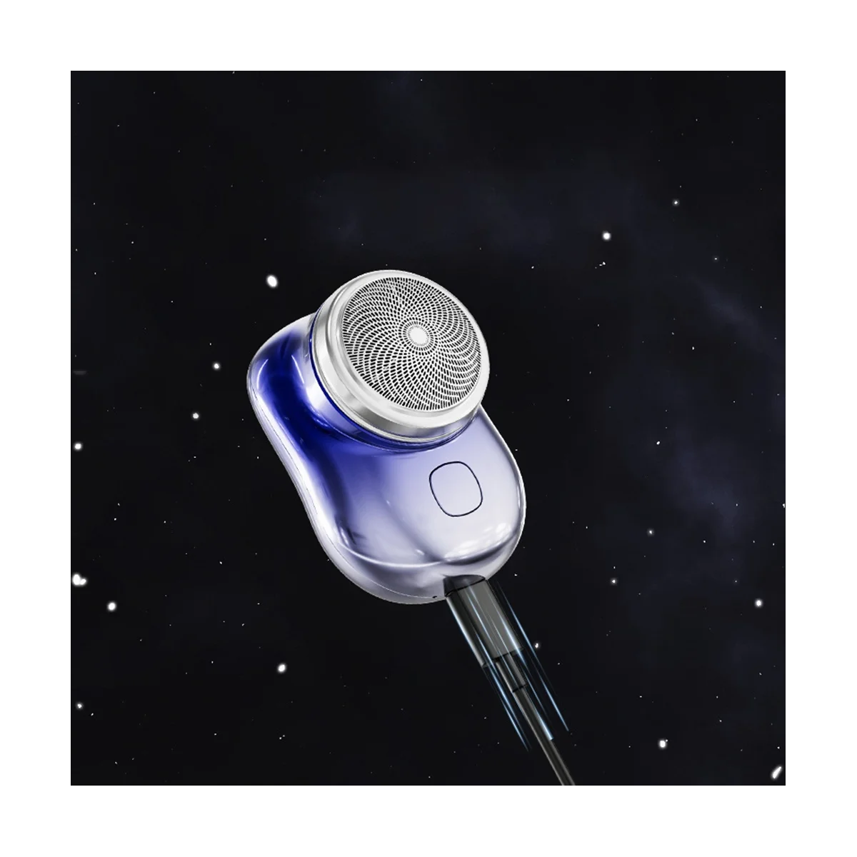 남성용 미니 전기 면도기, 세척 가능한 수염 트리머, USB 충전식 얼굴 수염 B