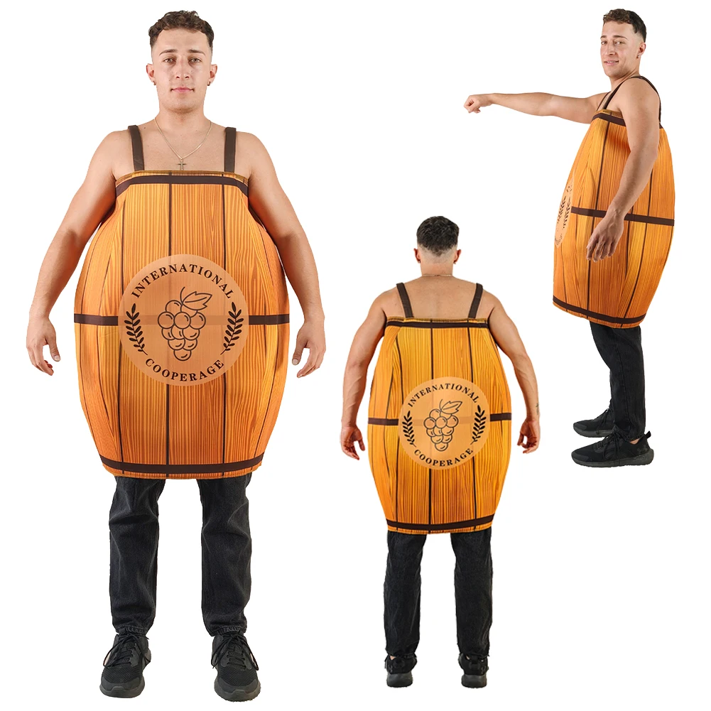 

Oktoberfest Beer Barrel Cosplay Fantasy Costume Halloween Party Disguise Cloth RolePlay Suit Outfits Halloween Costume Carnival