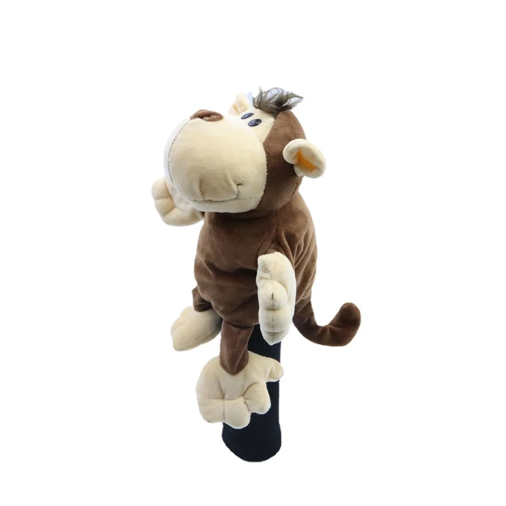 Housses de tête de club de golf pour conducteur numéro 1, toutes sortes d\'animaux, couvertures de sauna de golf, mascotte, nouveauté, cadeau mignon,