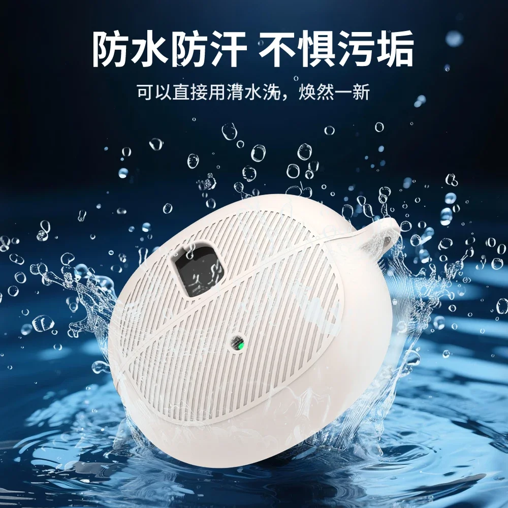 Étui de Protection en Silicone pour écouteurs Baseus BC1, Protection antichoc, manchon de Protection solide Simple avec accessoires à crochet