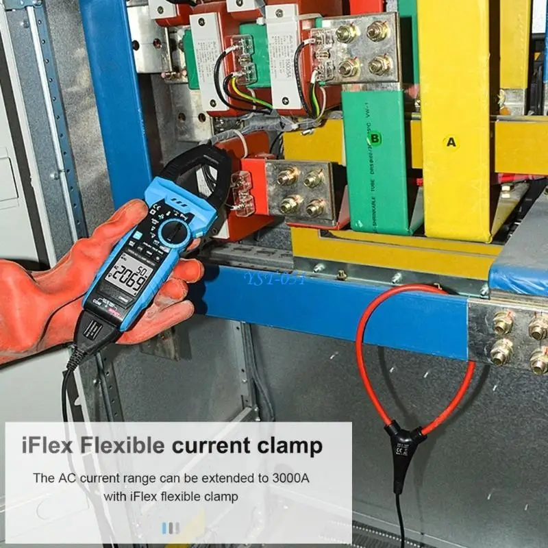 

E15A Professional Multimeter Digital Clamp Meter Versatile Tester for Measure Current Resistance Capacitance