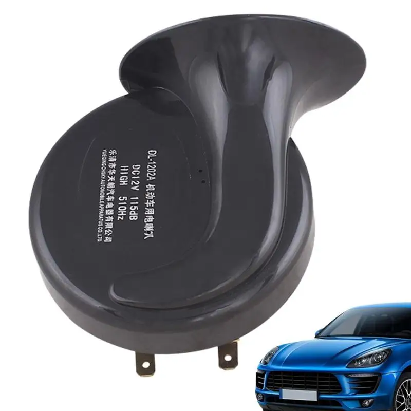 12V Car Horns 12V 120Db Super Loud Car Whistle Horn Auto Horn Loud Car Accessories Universall Fit For Cars Bikes Trucks Boats