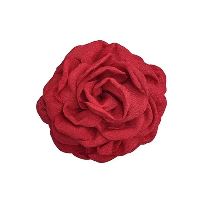 Neue Rose Haar Krallen Vintage Mode bunte Blume Haars pange einfache Frauen Haarschmuck für Frauen Hai Haarnadel Kopf bedeckung