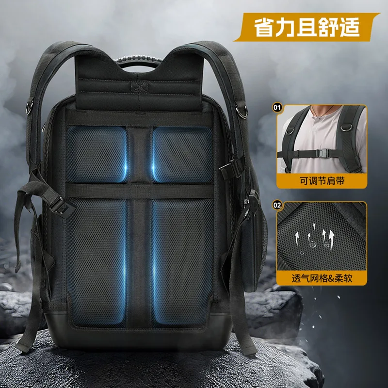 Tool Bag Heavy Duty Backpack Electrician Organizer Large Capacity Backpacks Hardware Durable Multifunctional Thick Tall