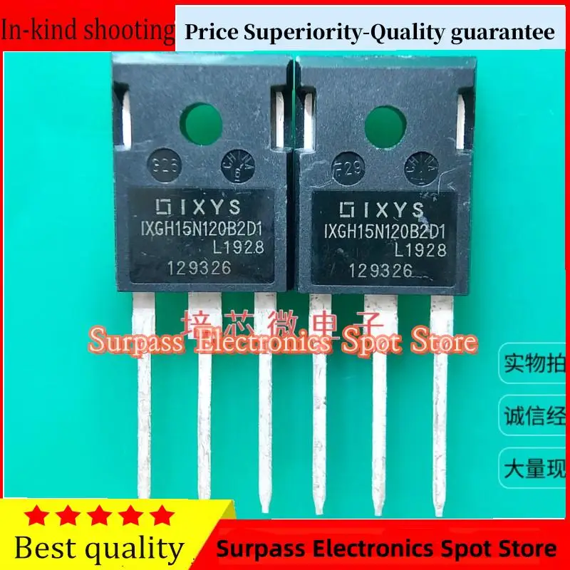 

10PCS-100PCS IXGH15N120B2D1 TO-247 15A/1200V MOS Price Superiority-Quality guarantee