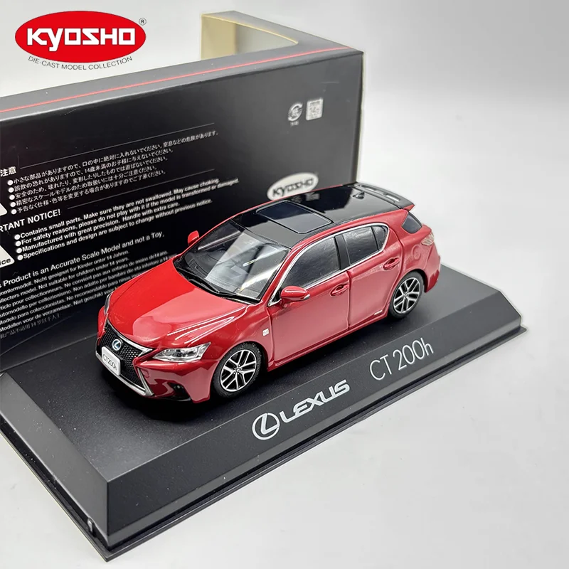 Auf Lager Kyosho 1:43 Maßstab Lexus Ct200h F-Sport Legierung Druckguss Auto Modell Spielzeug Simulation Spielen Fahrzeug für Kinder Geschenk Auf Lager