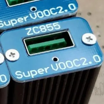Dispositivo de carga Super Flash Zc855p PD3 0qcdc a Supervooc, aplicable a Oppo One Plus 65W, 1 unidad