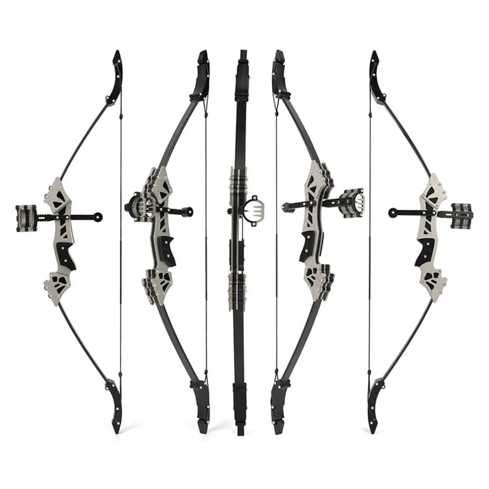 الرماية 18 "16lbs قوس منحني صغير وسهم مجموعة للمراهقين البالغين المدى 30-60 متر اليد اليمنى الهدف اطلاق النار لعبة الصيد القوس