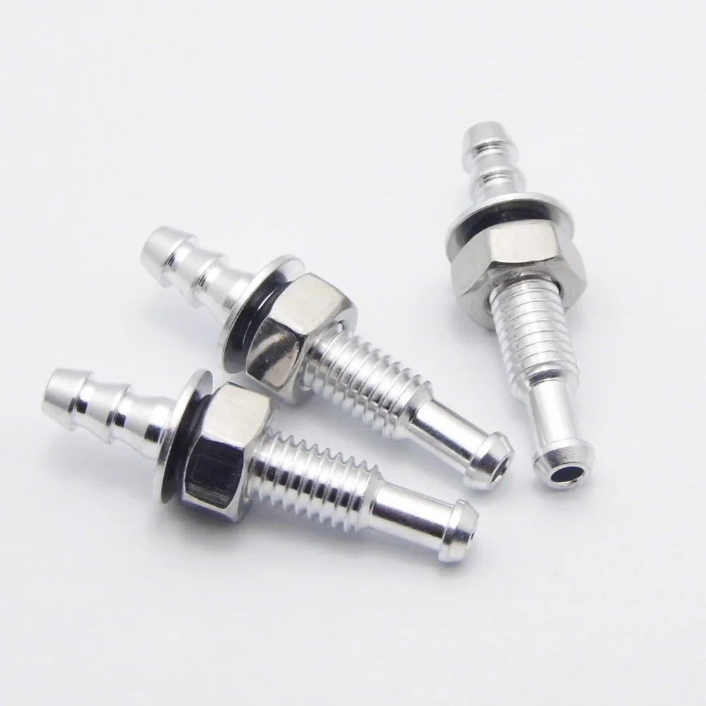 1PC Water Cooling Through Hull Water Nipple Fuel Nozzle for Electric Methanol RC Boat