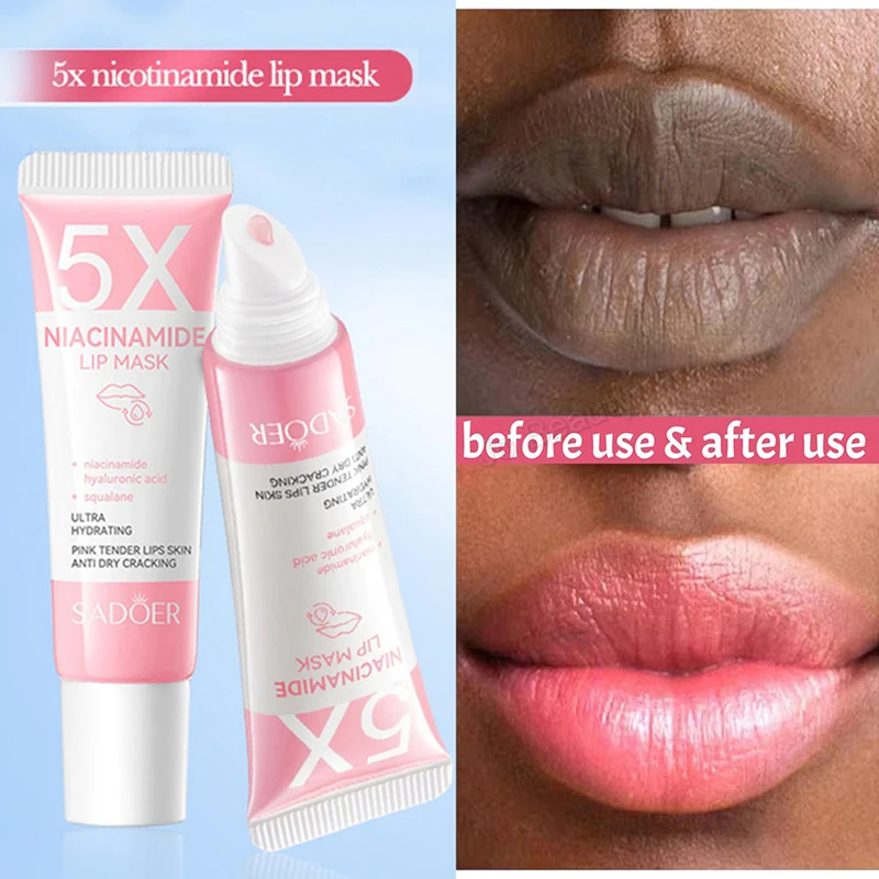 

Удаление темного отшелушивающего бальзама для губ, осветляющая меланинная маска, блеск для губ, розовое лечение, уменьшение линий губ, улучшение сухости, увлажнение