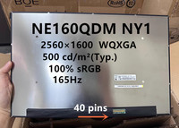 16'' 165Hz NE160QDM-NY1 NE160QDM NY1 BOE0985 BOE0990 Laptop LCD Screen Display Replacement 2560x1600 EDP 40 Pins Tested