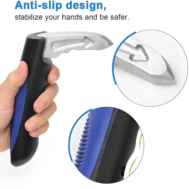 2-in-1 Multifunktions-Autotür-Handgriff, tragbarer Fahrzeug-Stützgriff, Fensterbrecher für Autos – Detail 5