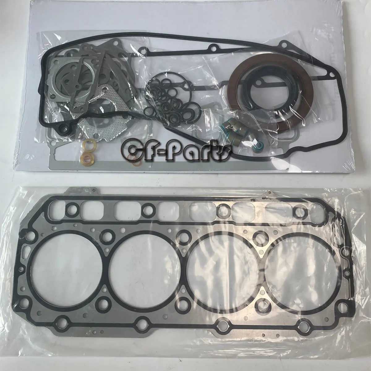 For Komatsu Backhoe WB140-2 WB150-2 WB91R-2 Yanmar 4TNE106D Komatsu 4D106D Engine Overhaul Gasket Kit