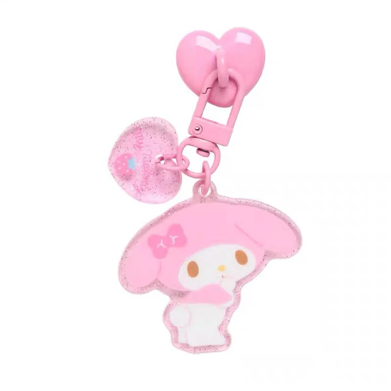 سانريو مرحبا كيتي المفاتيح كورومي ميلودي سينامورول حقيبة قلادة كيرينغ موضة بسيطة كل مطابقة حقيبة ملحقات للتزيين