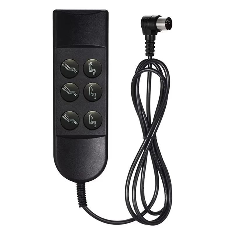

-A99Z Mattress Lift Controller Standing Chair Push Rod Motor For Home Appliance 22AWG 4 Core Wire Rocker Switch