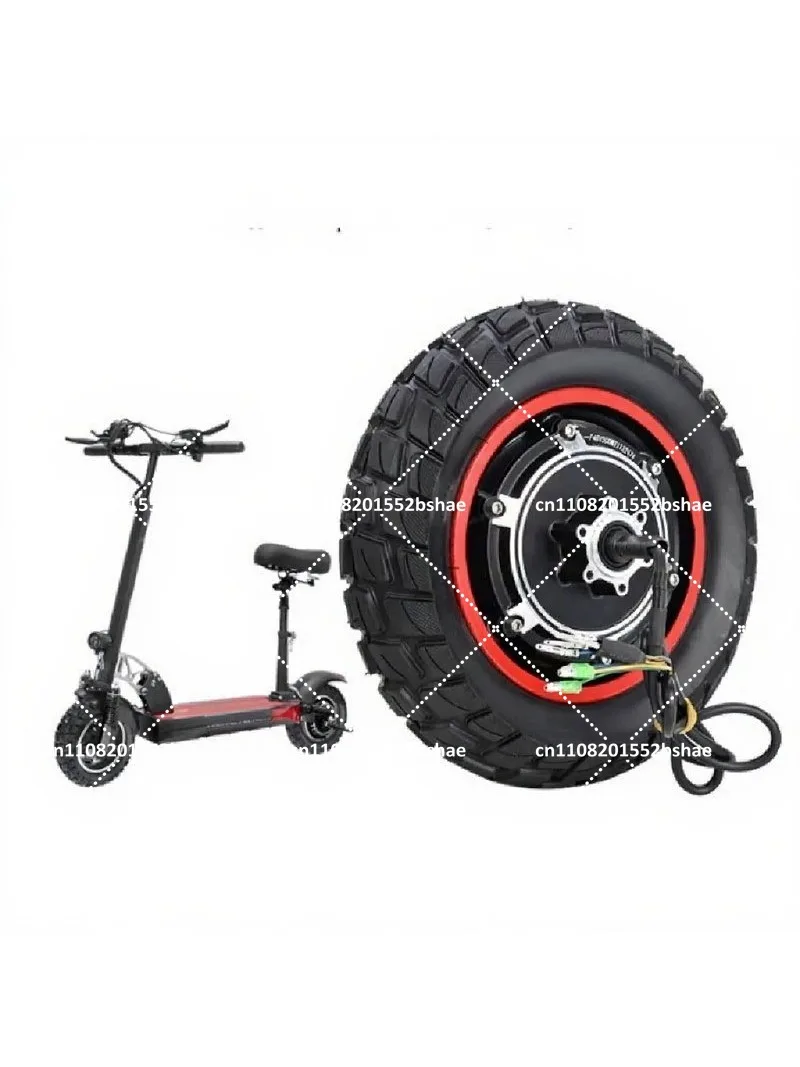 10 Inch Electric Scooter Parts 800W Off-Road Tire Rear Drive Motor