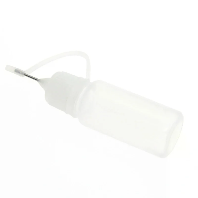 10ml Needle Tip Bottle Translucent Applicator Bottles Glue Bottles for Painting Pointed Mouth Oil Bottle Makeup Tools