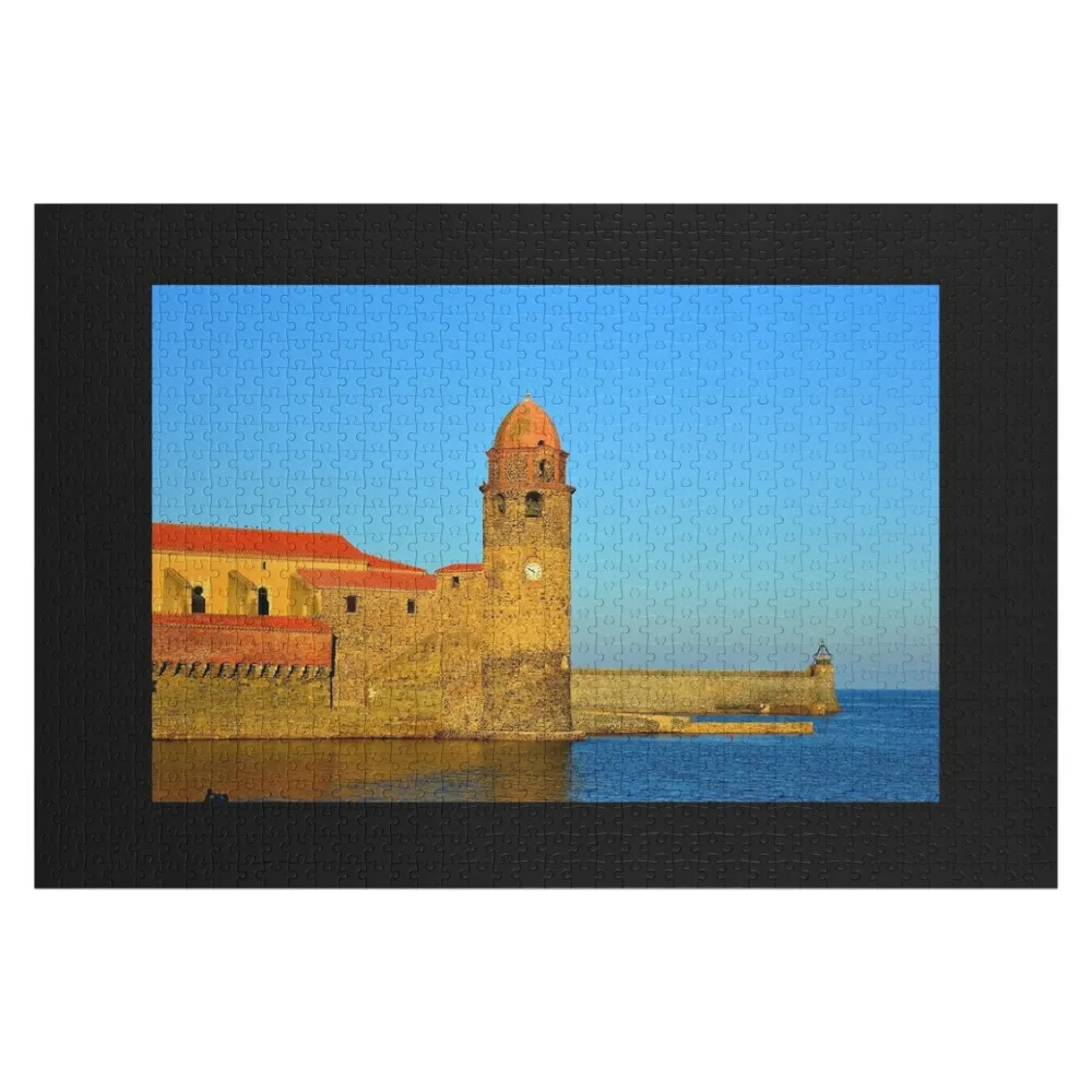 

Collioure under the sun Jigsaw Puzzle Personalized Baby Toy Wood Name Customized Photo Woodens For Adults Puzzle