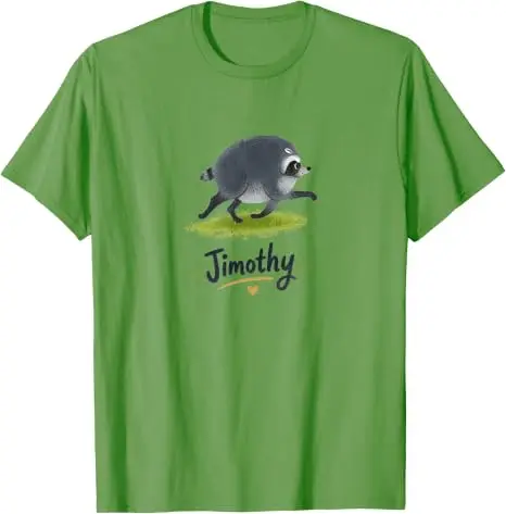 Jimothy Raccoon I Shaped Like Ball Short Spine Lustiges Geschenk-T-Shirt Y2k Trash Panda Wildlife Graphic Saying Tee HOT JIMOTHY Summer – Detail 25