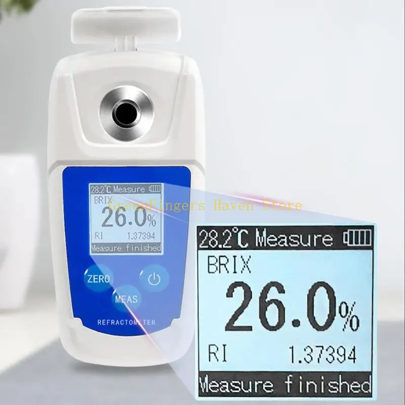 F68D Digital Refractometer for Food Processing Liquid Measurement