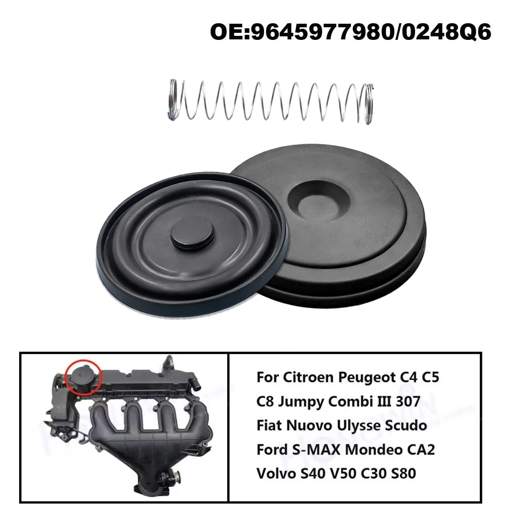 10PCS 9662688980 New Valve Cover Repair Kit For Ford S-MAX Mondeo CA2 Volvo S40 V50 C30 S80 Citroen Peugeot C4 C5 C8 9645977980