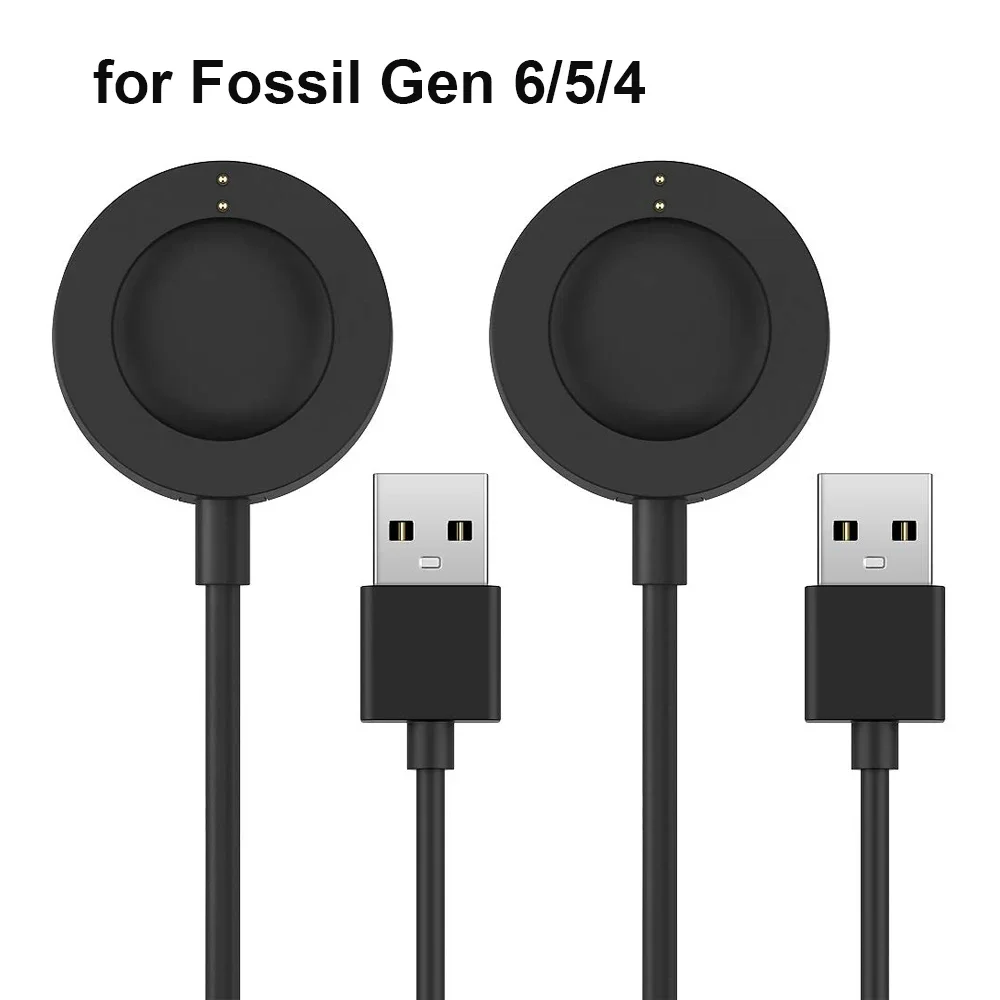 

Charger for Fossil Gen 6 / Gen 5 / Gen 4 Venture HR Sport Smartwatch Rapid Charger Magnetic Smartwatch Accessories