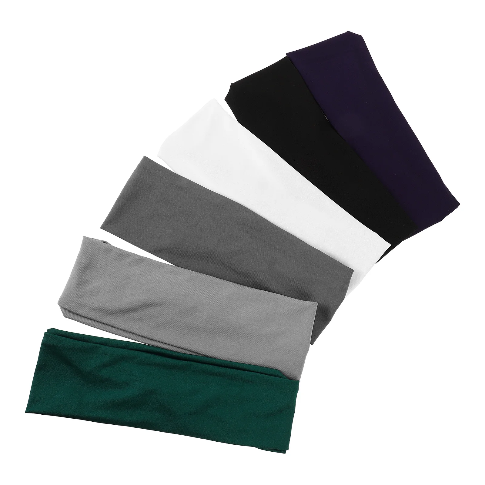 

6Pcs Athletic Headbands for Men Sweatproof Lightweight Sports Headband for Running Fitness Yoga Exercise Quick Dry Non Slip