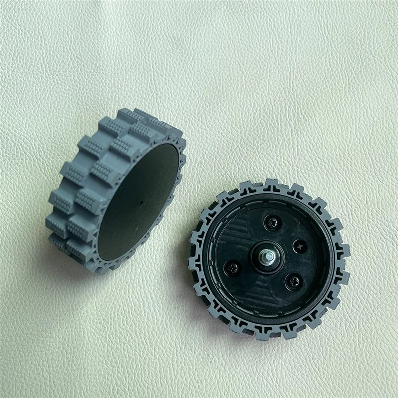 ABVI-2PCS ขับรถล้อล้อสําหรับ Ecovacs Deebot X1/X2/T10/T20/X8 /T30/T50 Series เครื่องดูดฝุ่นอุปกรณ์เสริม