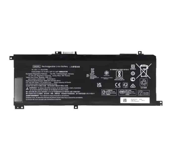 

Аккумулятор для ноутбука Sa04xl для HP TPN-W142 W143 15-DS000 15-DR0003TX, 3300 мАч