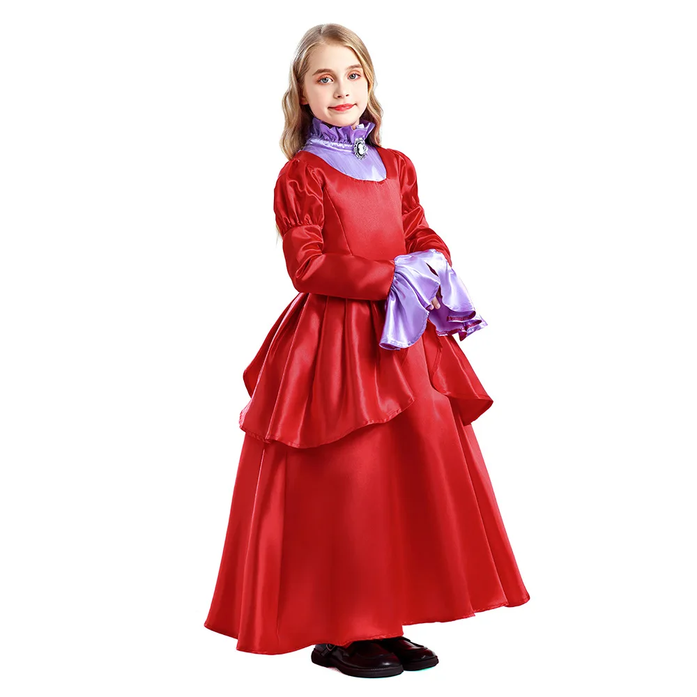 Falda de princesa, disfraz de actuación de corte, traje Retro victoriano de Halloween para niños, atuendo para actuación en escenario, Tea Par Dr