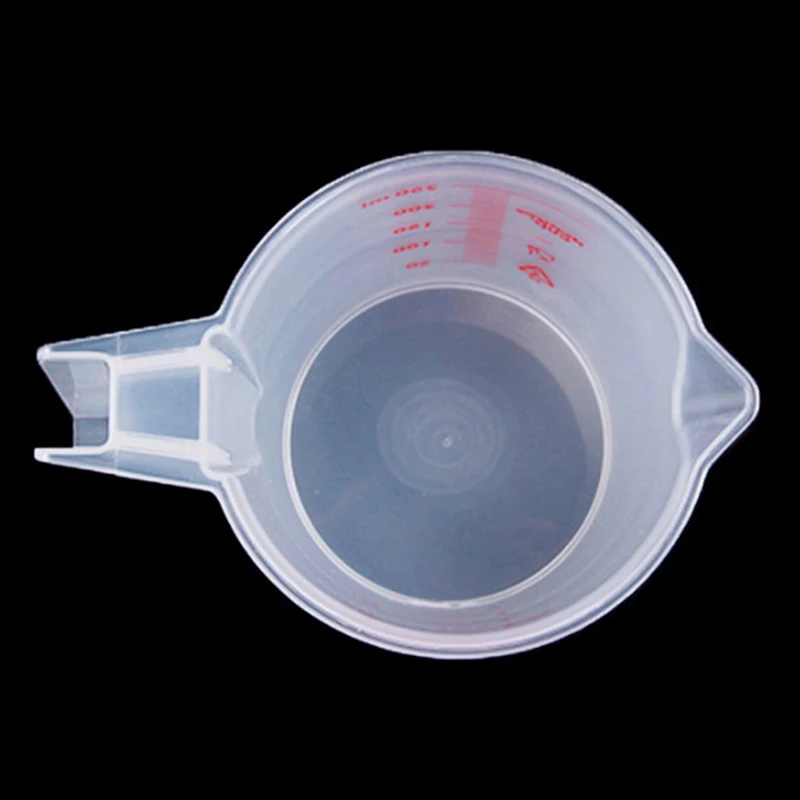 250ml plastic clear measuring cup handle liquid pour spout home kitchen tools