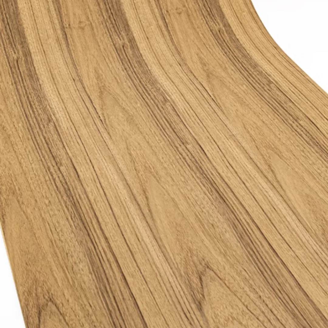 L:2.5meters Width:580mm T:0.25mm New Natural Thai Teak Veneer Home Floor Speaker Decoration Furniture Renovation image 6