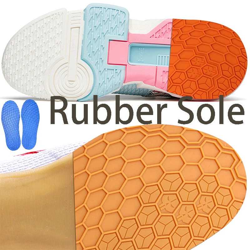 

Rubber Soles For Replacement Outsole Sneakers Repair Sheet Protector Anti-Slip Shoe Sole Wear-resistant Rubber Heel Protection