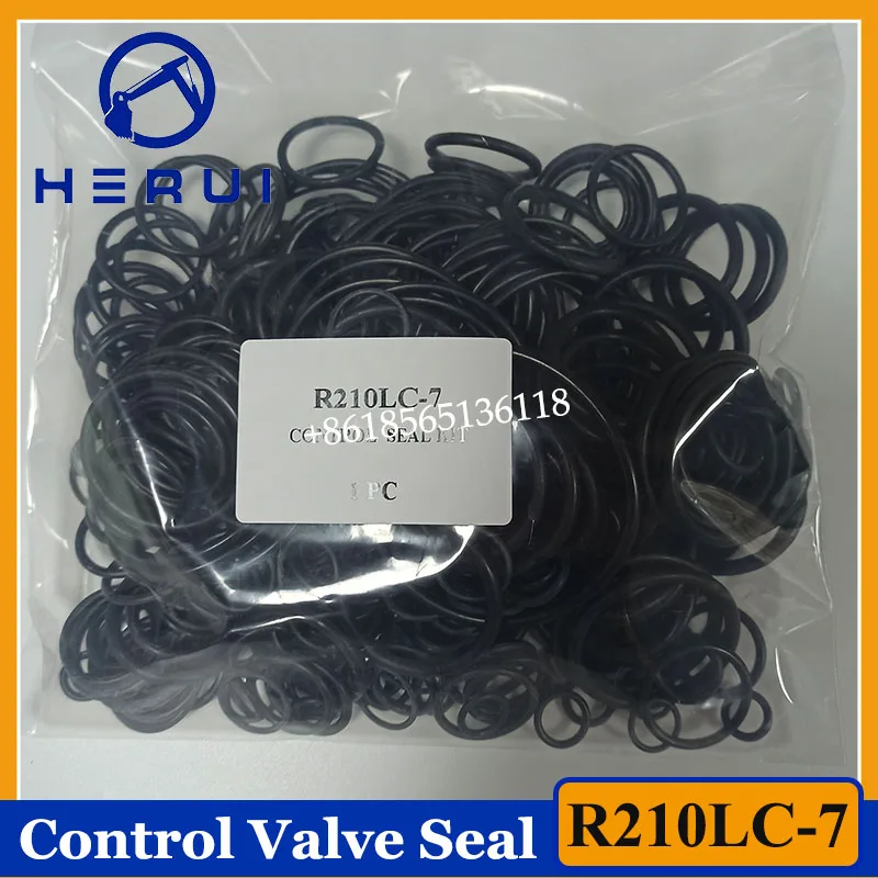 

High Quality R210LC-7 Control Valve Seal Kit Repair Kit for R210LC-7 Excavator Control Valve Oil Seal O-ring