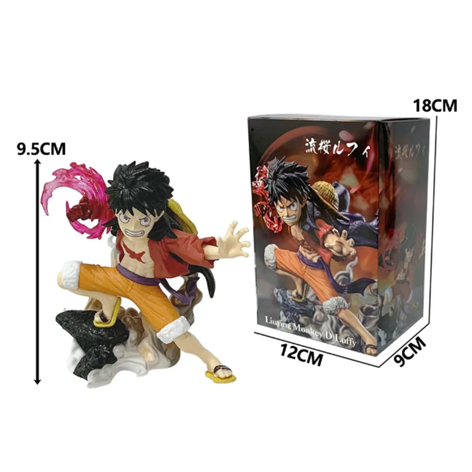 Figura de Anime de la serie Battle Island of Ghosts, 10cm, Ryou, modelo de juguete de 9,5cm, regalo de adorno de escritorio genial