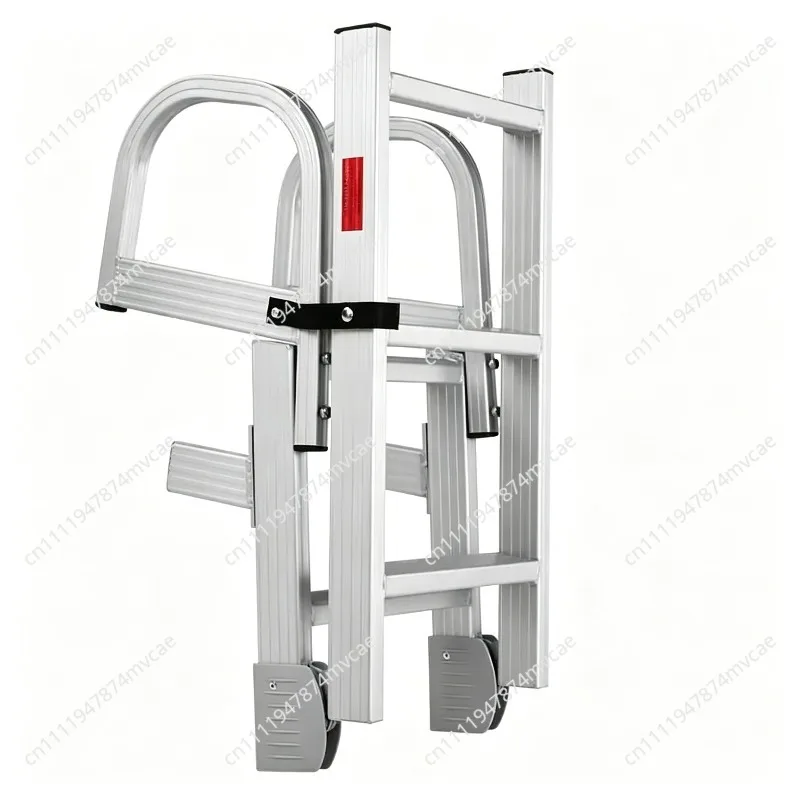 Marine Aluminum Alloy Launching Ladder Folding Ladder Deck Ladder Yacht Hardware Accessories Aluminum Portable