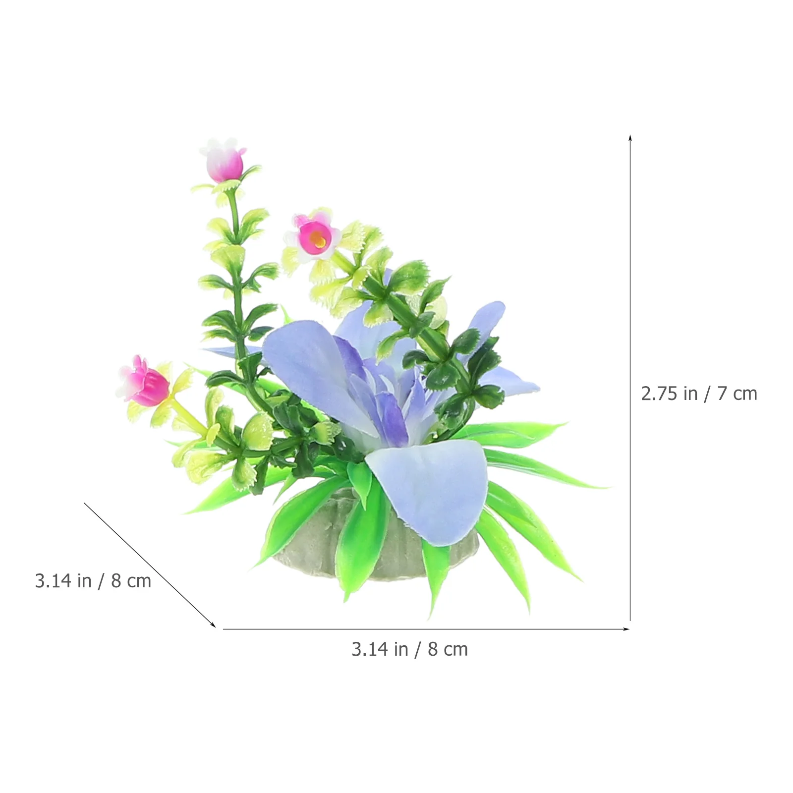 

10 Pcs Sushi Sashimi Ornaments Artificial Flower Decor Lotus PVC Grass Plates Hotel Restaurant Supplies Kitchen Bar Utensils