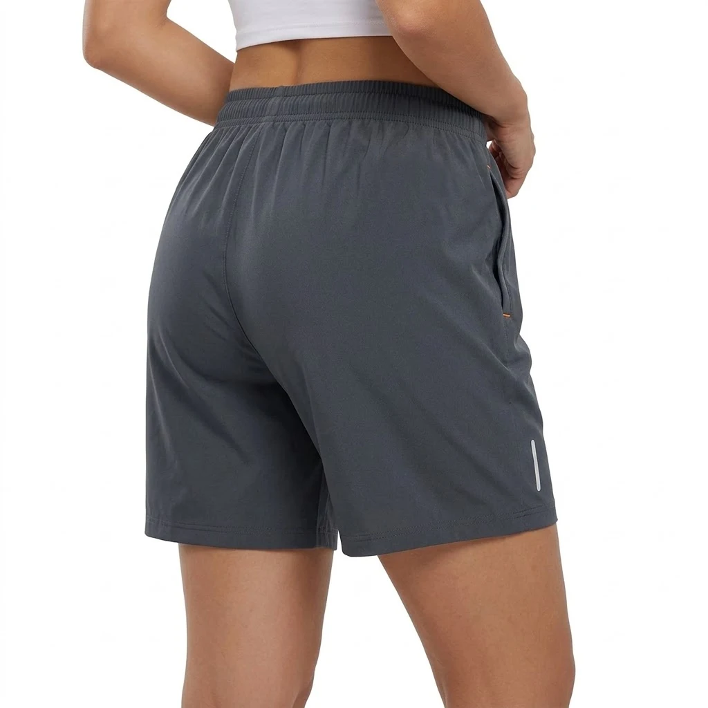 Summer Quick Dry Short Pants Woman Athletic Trousers Pocket Gym Women Casual Zip Pocket Hiking Shorts Sport Pants Summer Shorts - Image 5
