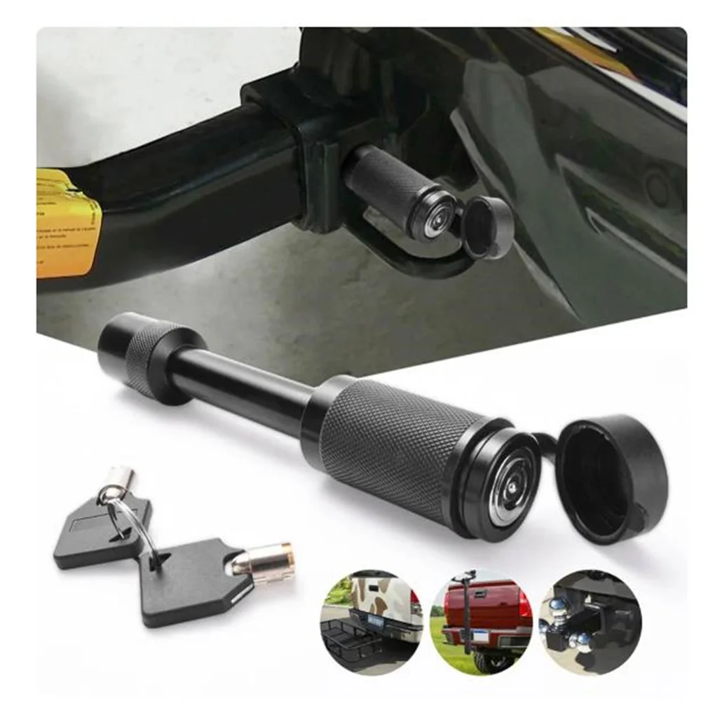 17CM Anti-Theft Trailer Hitch Pin Lock Receiver Coupler Latch Tow Bar Tongue Automobile Electric Accessories