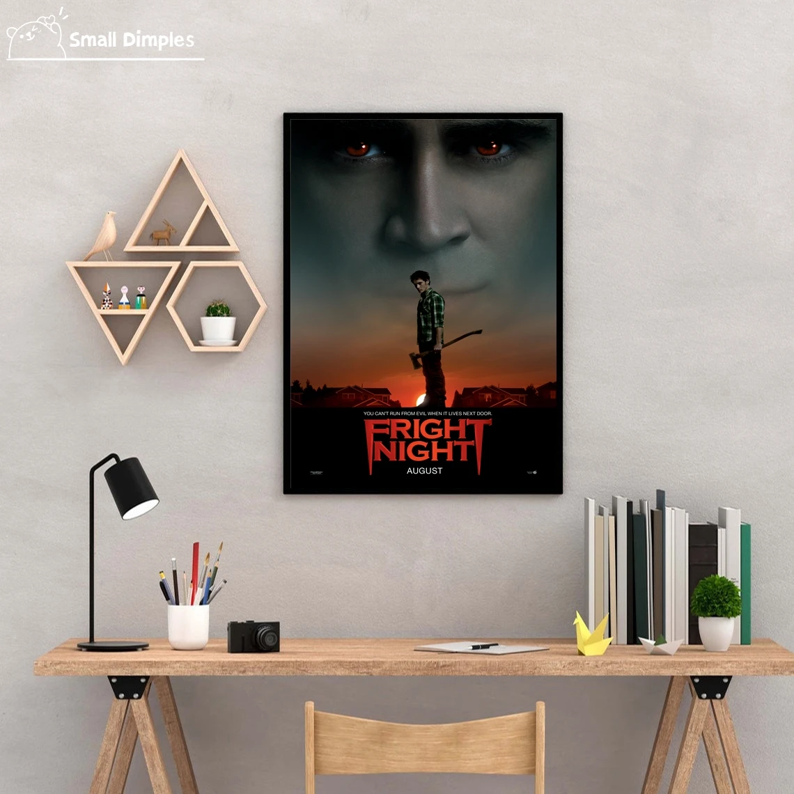 Fright Night Classic Movie Poster Canvas Art Print Home Decoration Wall Painting ( No Frame )