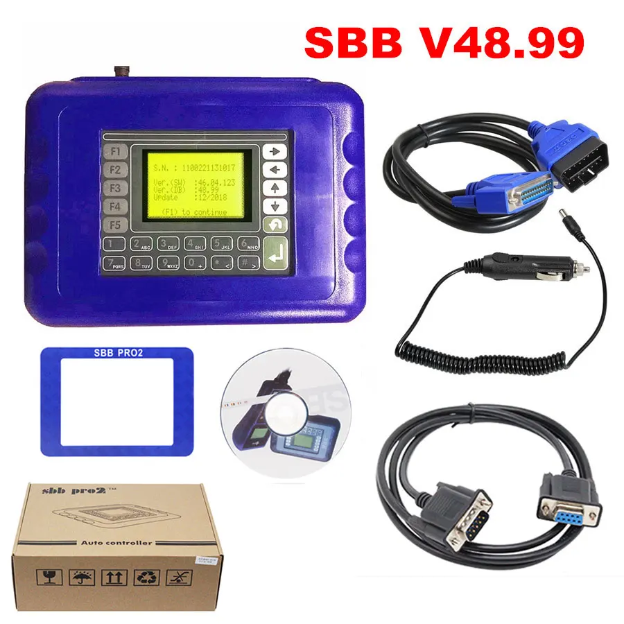 

How to Read Keys with SBB PRO2 V48.99 Car Key Programmer: Retrieve Memory Pin Code, Ideal for European Vehicles