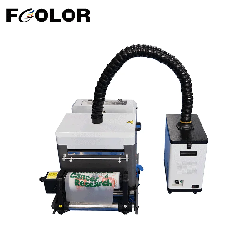 

FCOLOR 30cm DTF Powder Shaker with DTF Smoke Purifier Fume Extractor for Epson A3 L805 L800 L1800 1390 1400 XP600 DTF Printer