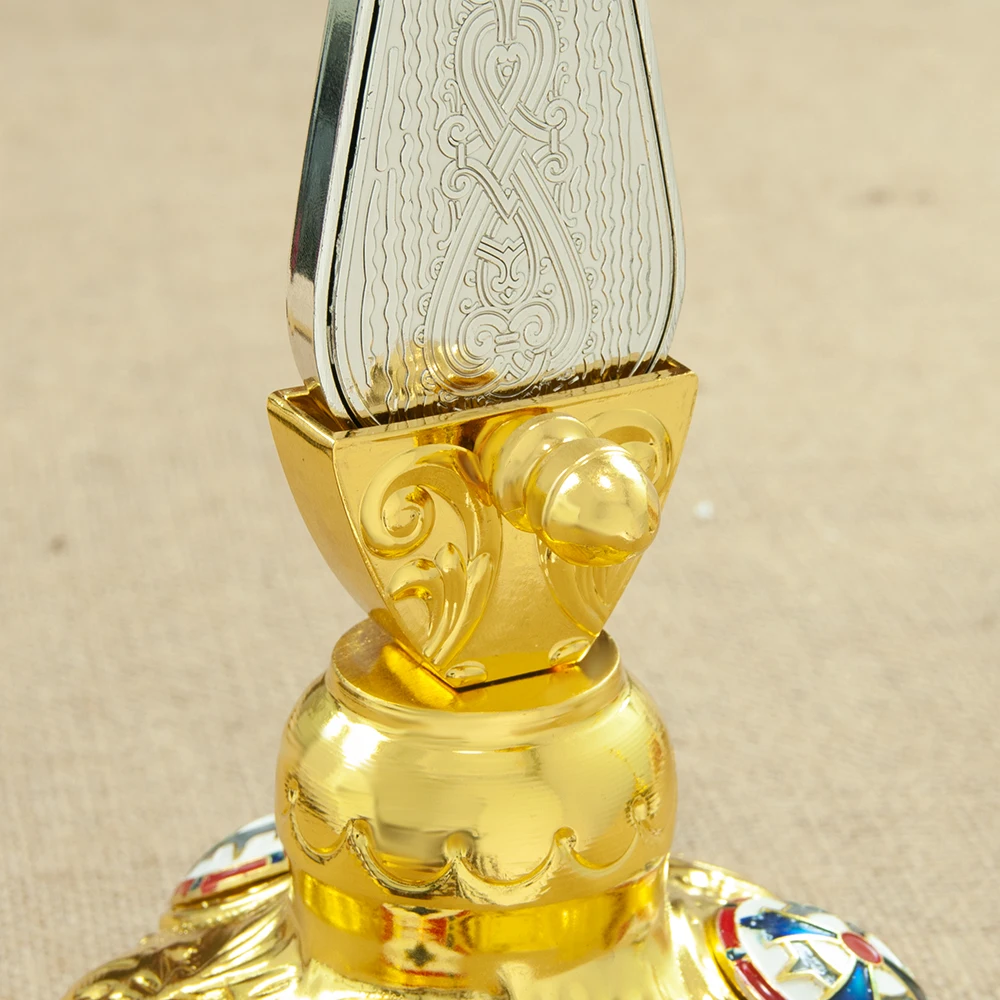 HTISOK الروسية الأرثوذكسية الصليب يسوع الصليب مطلية بالذهب سبائك الزنك الكنيسة الدائمة الصليب الكنيسة الديكور الطقوس الدينية