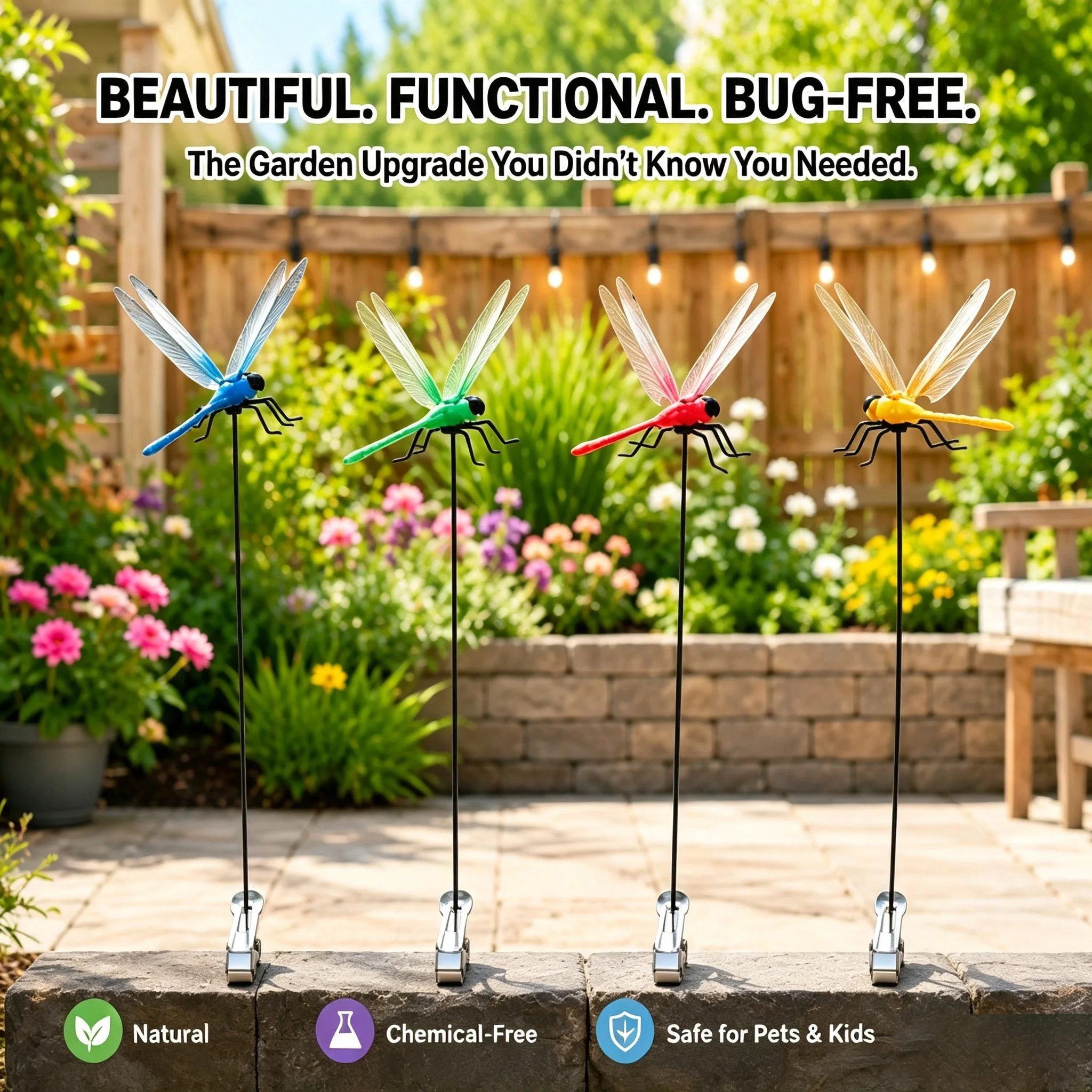 12-Piece Flying Dragon Mosquito Repellent Clips, Suitable For Home Gardening Decoration. Perfect For Camping, Fishing And Daily Outdoor Activities. Compact And Easy To Carry, They Can Be Easily Fixed And Enhance Your Outdoor Experience.