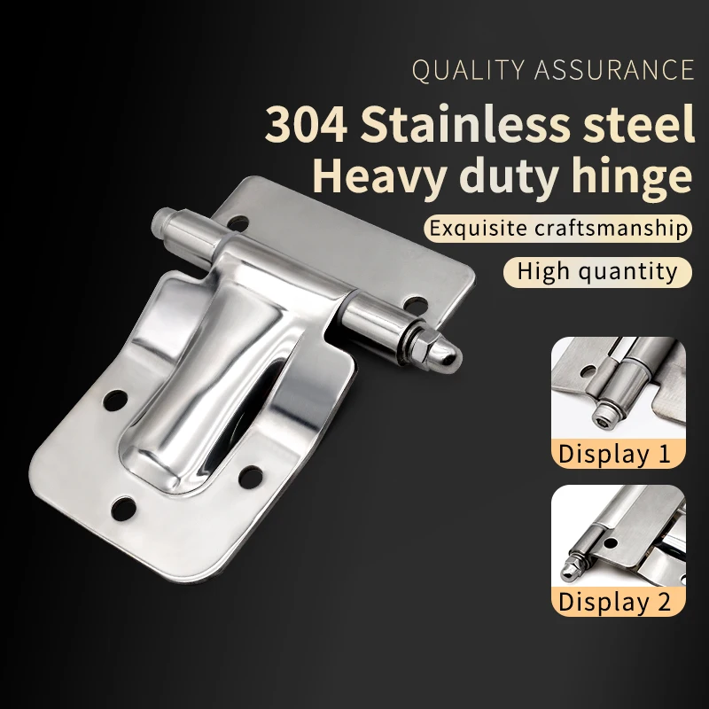 Stainless Steel Hinge Container Refrigerated Compartment Truck Side Door Box Type Express Delivery Vehicle Transport 120*85*15.5