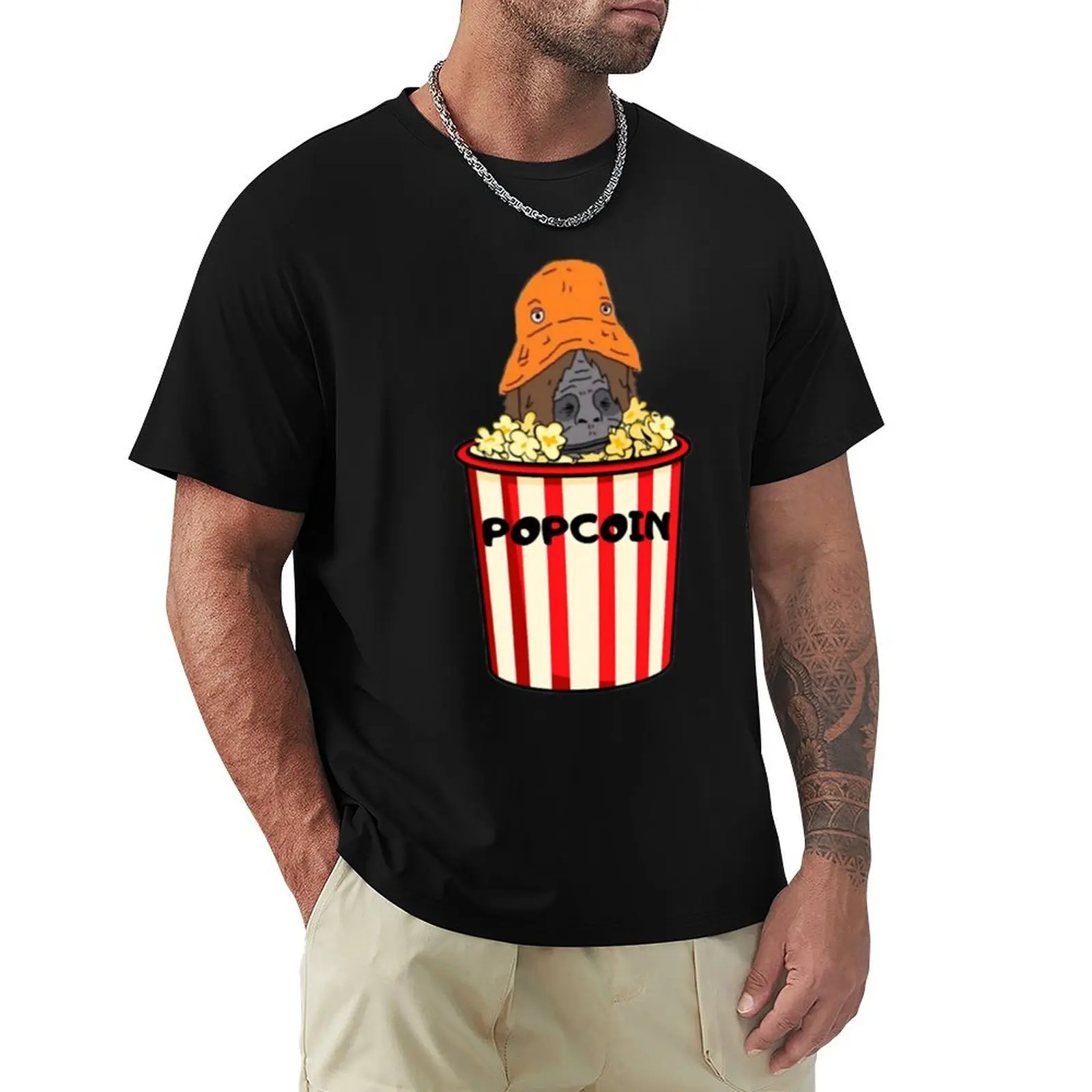 

Sassy Popcoin Bucket T-Shirt anime anime t shirts mens shirts graphic tee
