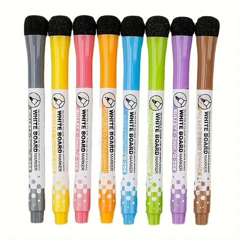 Magnetic Refrigerator Sticker Planner Set, Reusable Dry Erase Calendar For Monthly, Weekly, And Daily Planning